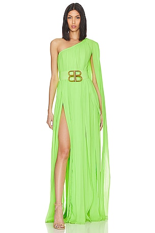 Nia Green One Shoulder GownBronx and Banco$673