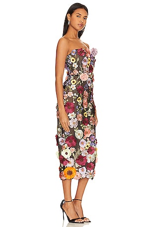 Bronx and Banco Bouquet Dress in Black