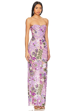 Bronx and Banco Dahlia Gown in Lavender