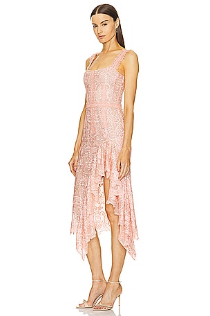 Bronx and Banco Tiffany Blanc Dress in Blush