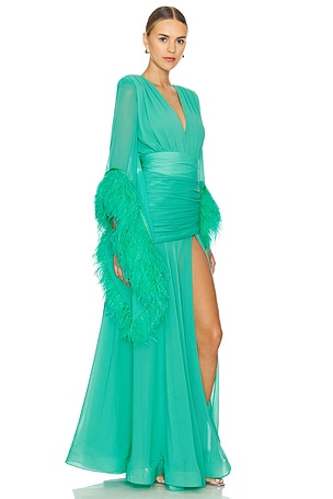 Bronx and Banco Geisha Gown in Green