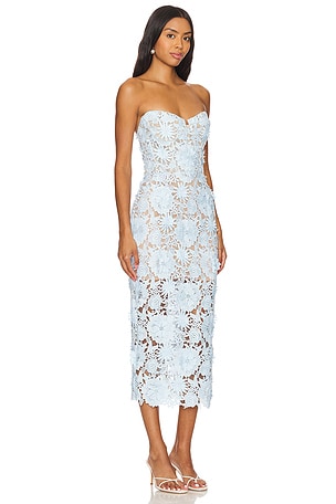 Bronx and Banco x REVOLVE Jasmine Midi Dress in Baby Blue