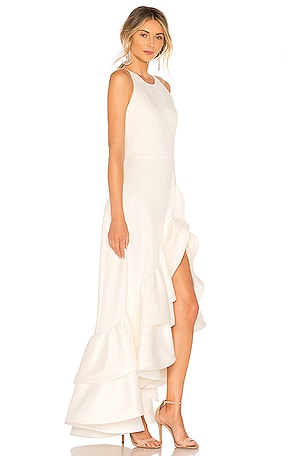 Bronx and Banco Paros Gown in White