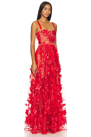 Bronx and Banco x REVOLVE Anastasia Maxi Dress in Red