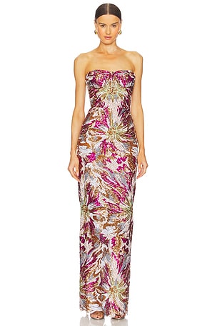 Dahlia Maxi Dress Bronx and Banco