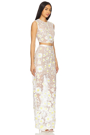 Bronx and Banco Jasmine Two Piece Set in White