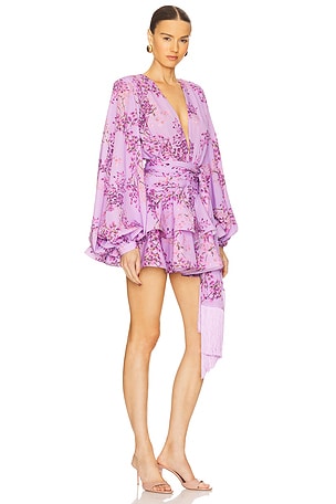 Bronx and Banco Bedouin Poppy Mini Dress in Purple