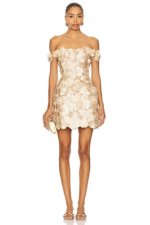 Jasmine Maraya Off The Shoulder Mini Dress Bronx and Banco