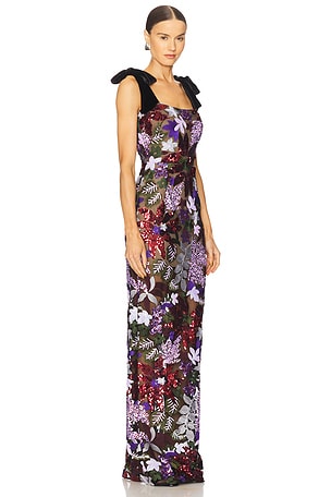 Bronx and Banco Dahlia Maxi Dress in Lavender