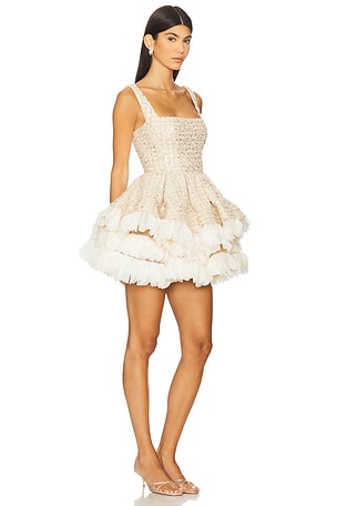 Bronx and Banco Catalina Mini Dress in Ivory