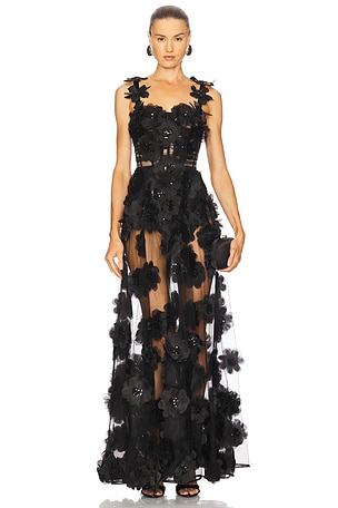 Rosalie Noir Gown Bronx and Banco
