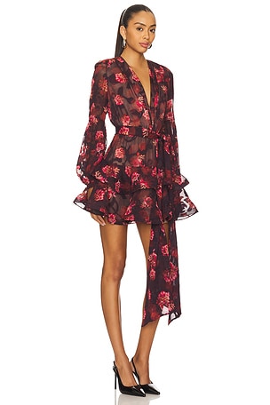 Bronx and Banco Bedouin Coastal Mini Dress in Purple