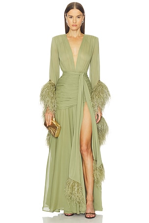 Geisha Maxi Dress Bronx and Banco