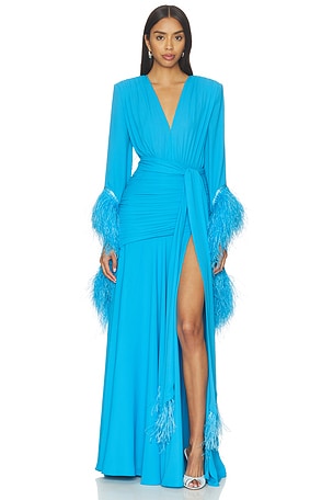 Geisha Maxi Dress Bronx Banco