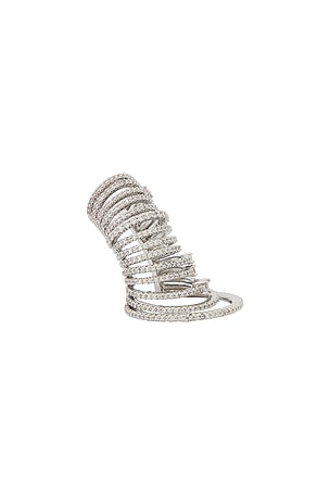Crystal Coil Ear Cuff Bronx and Banco