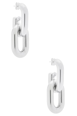 Double Link Earrings Bronx and Banco