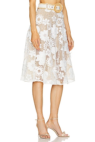 Bronx and Banco Emerie Skirt in White