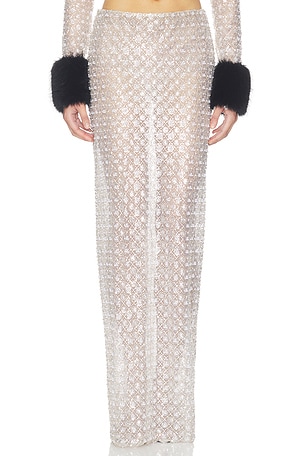 Embellished Maxi Skirt Bronx Banco