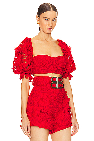 Bronx and Banco Sicilia Bralette in Red