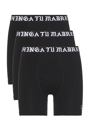 Chinga Tu Madre Boxer Briefs 3 Pack Born x Raised