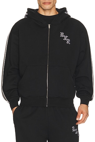Sport Stripe Zip Up Hoodie Born x Raised