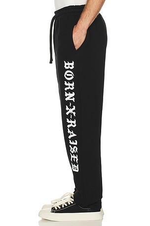 Born x Raised PANTALON SWEAT BXR en Noir