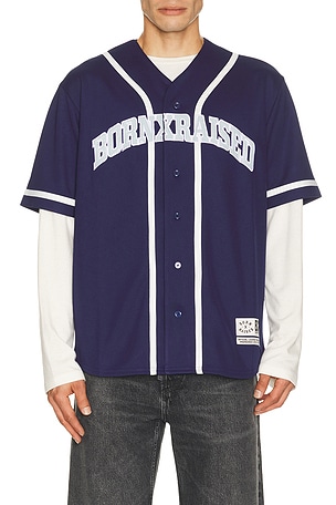 Bxr Sport Arch Baseball Jersey Born x Raised