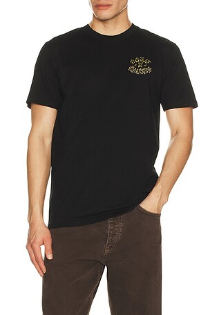 Born x raised camiseta guadalupe en color negro