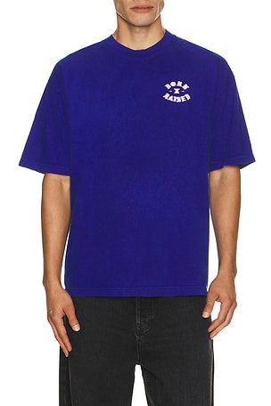 Born x raised camiseta speed en color azul