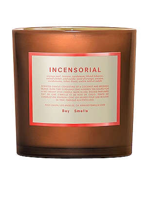 Incensorial Scented Candle Boy Smells