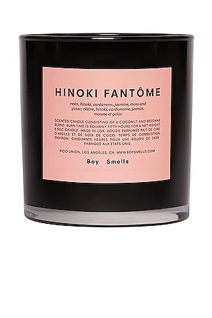 Hinoki Fantome Scented Candle Boy Smells