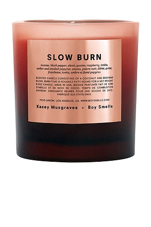 Slow Burn Scented Candle Boy Smells