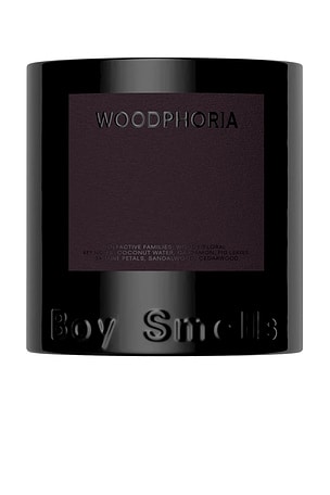 Woodphoria Scented Candle Boy Smells
