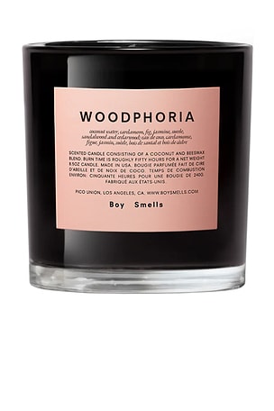 Woodphoria Scented Candle Boy Smells