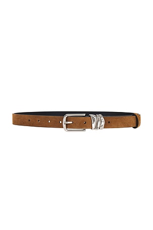 Boyfriend Belt BLACK SUEDE STUDIO