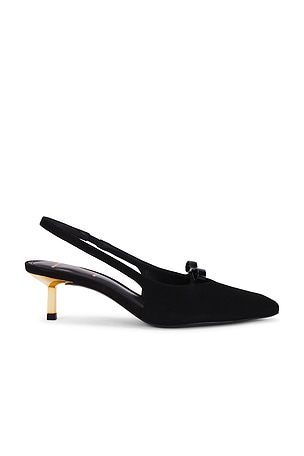 SAPATO BAIXO CHANEL ADORE 50 BLACK SUEDE STUDIO