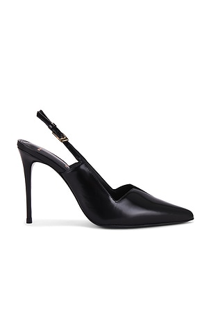 Devon 100 Heel BLACK SUEDE STUDIO