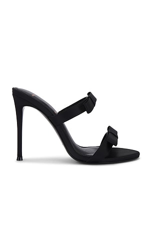 Chic 100 Mule BLACK SUEDE STUDIO