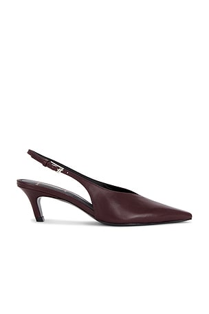 Lou 50 Pump BLACK SUEDE STUDIO