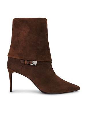 Simone 80 Boot BLACK SUEDE STUDIO