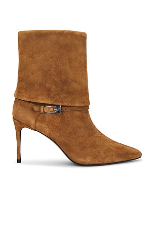 Simone 80 Boot BLACK SUEDE STUDIO