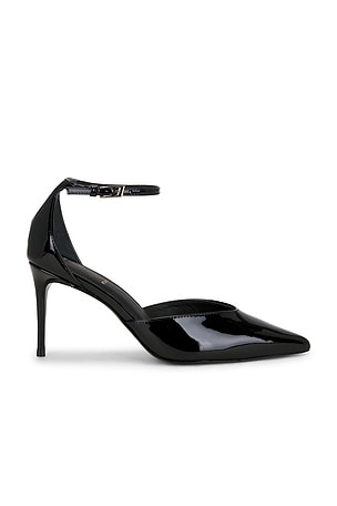 Darcie 80 Pump BLACK SUEDE STUDIO