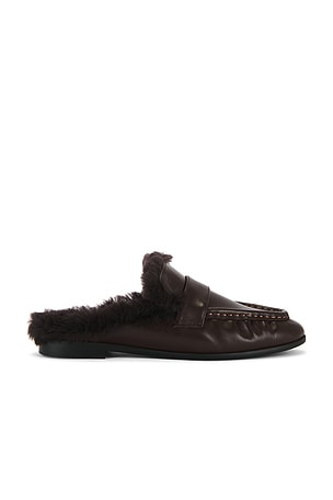 Theo Flat BLACK SUEDE STUDIO
