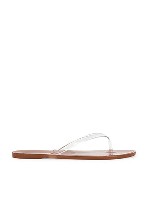 CRYSTAL 플립 플랍 BLACK SUEDE STUDIO