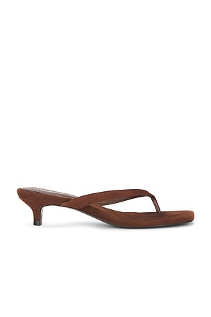 Kendal 35 Mule BLACK SUEDE STUDIO