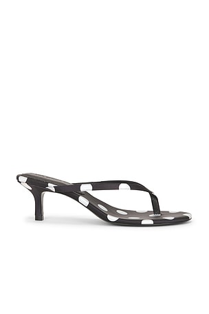 Tash 50 Mule BLACK SUEDE STUDIO