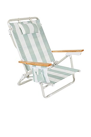 Holiday Tommy Chair Sage Capri Stripe business & pleasure co.