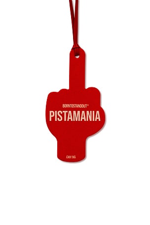 Pistamania Car Tag BORNTOSTANDOUT