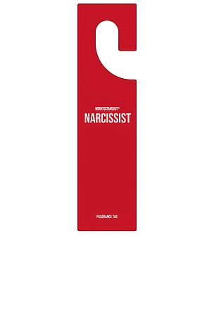 Narcissist Fragrance Tag BORNTOSTANDOUT