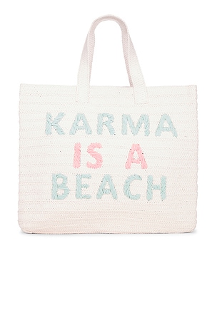Karma Is A Beach Tote Bag BTB Los Angeles